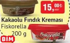 FİSKORELLA  KAKAOLU FINDIK KREMASI